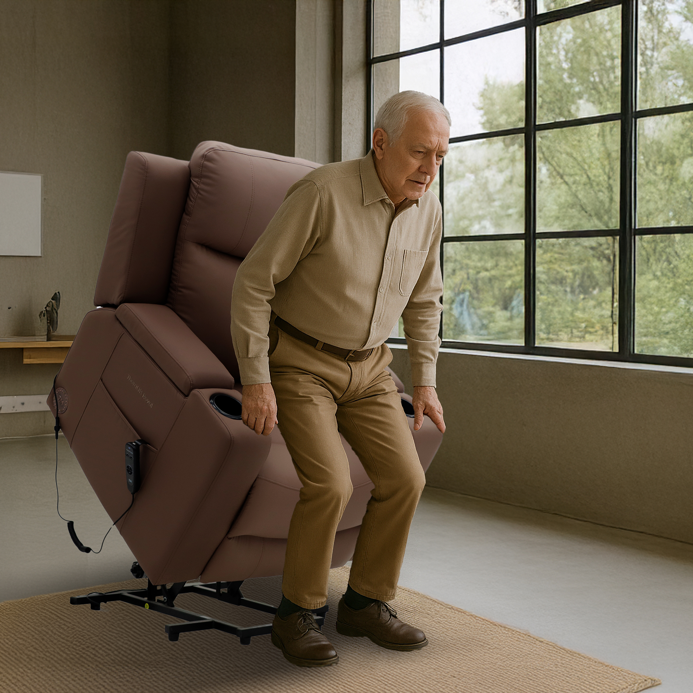 Poltrona Automática Reclinável TheraLift Royal