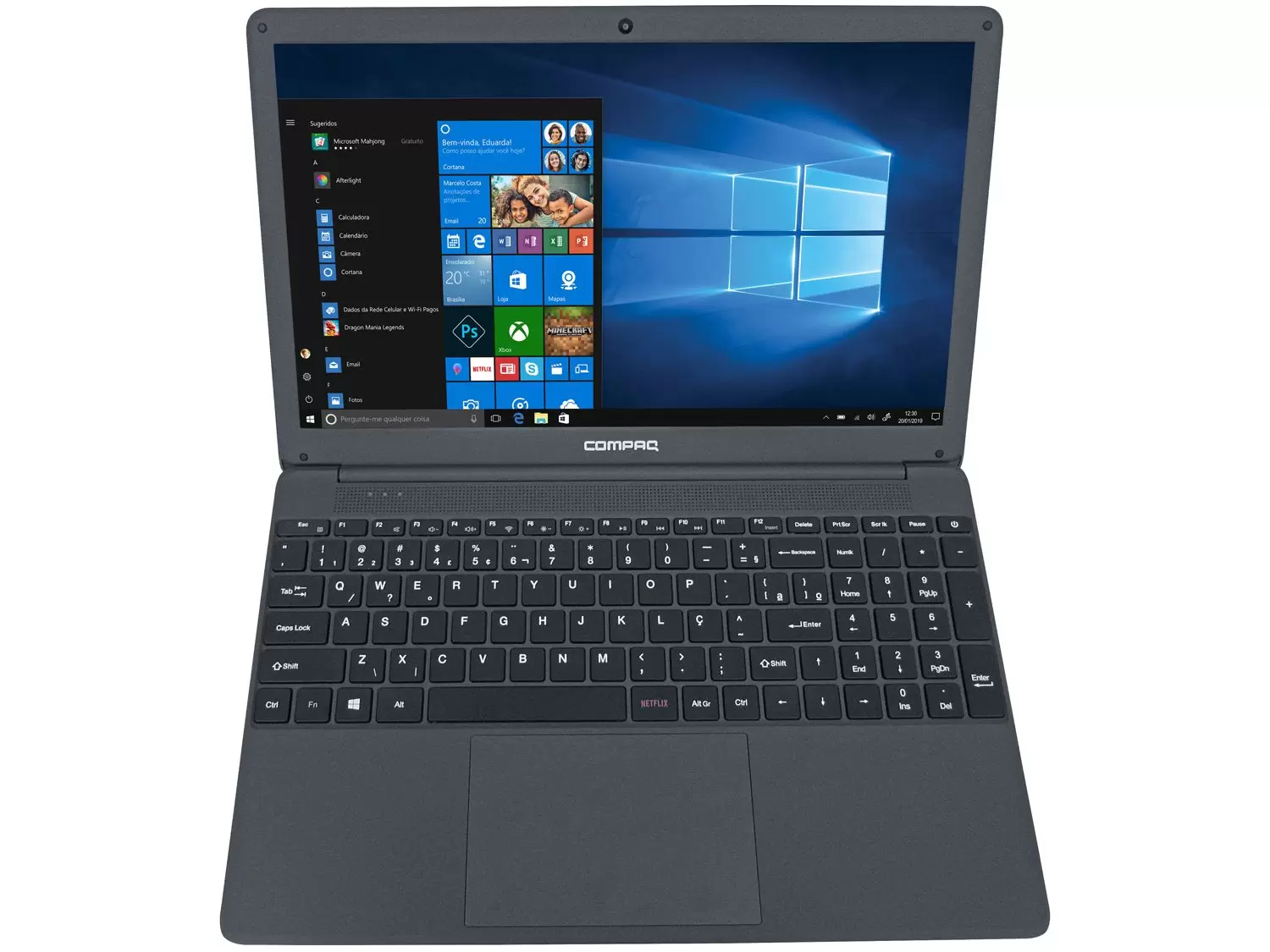 Notebook LENOVO i7 16GB 256 SSD Tela 15,6” Full HD