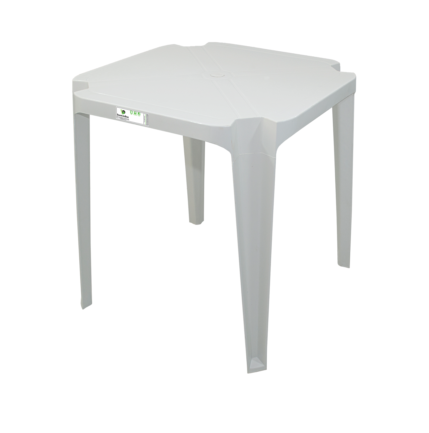 CONJUNTO DE MESA COM 04 CADEIRAS COM BRAÇOS PLÁSTICAS MONOBLOCO