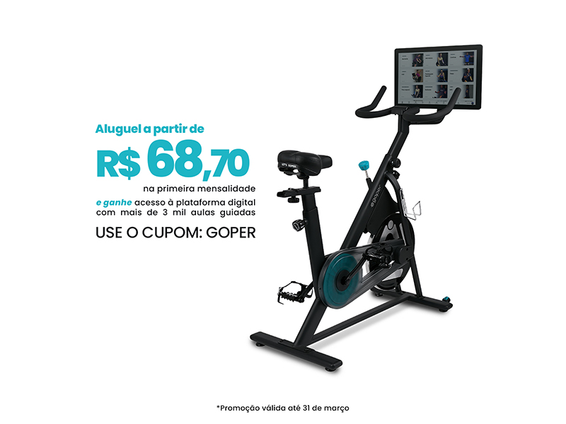 Goper Smart Bike Com Tela de 21.5"