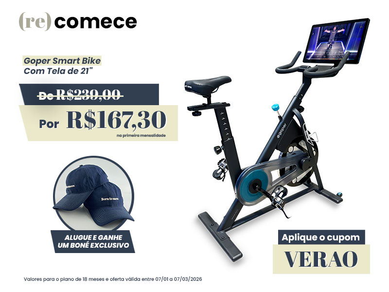 Goper Smart Bike Com Tela de 21.5"