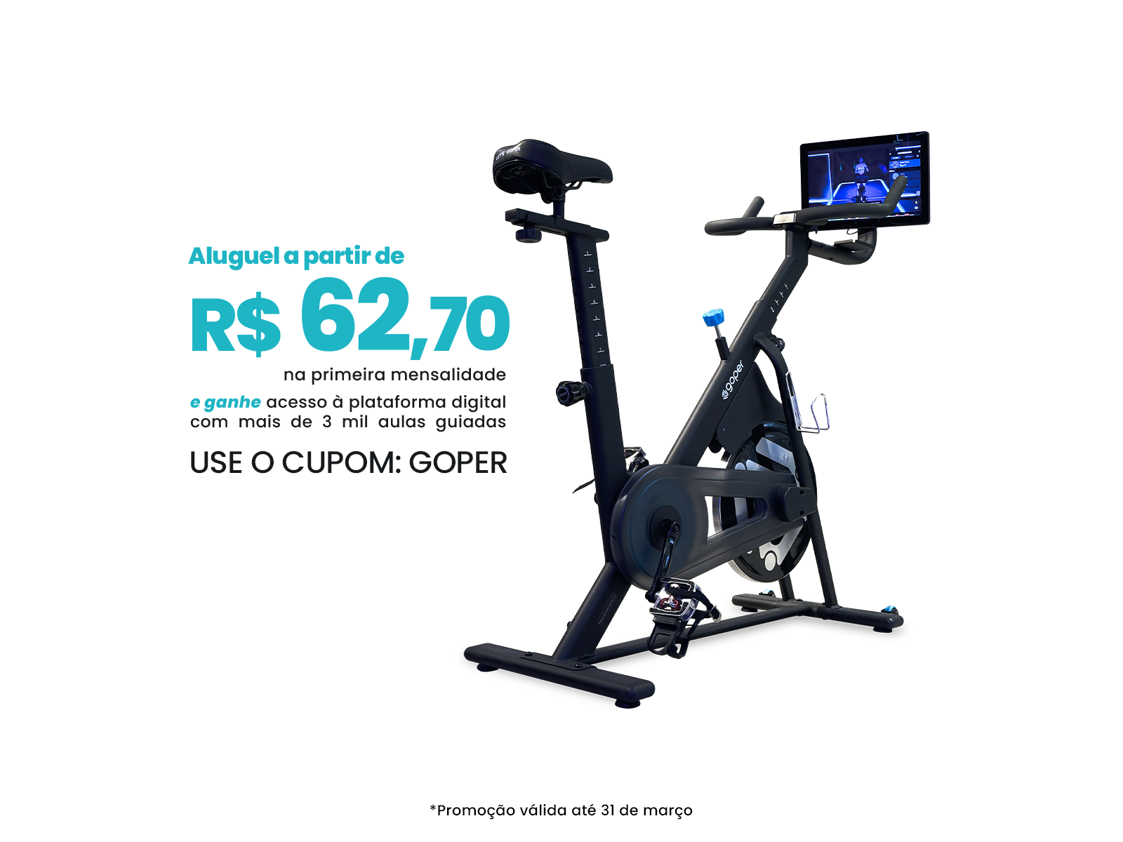 Goper Smart Bike New 2026 Com Tela de 15.4"