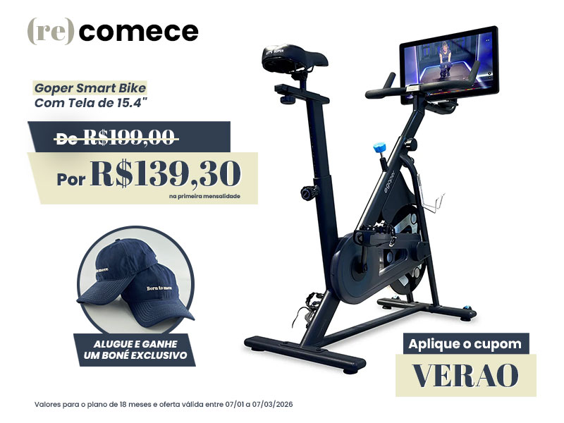 Goper Smart Bike Com Tela de 15.4"