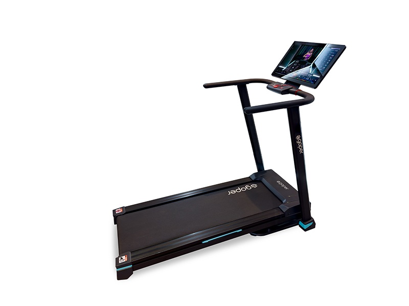 Esteira com tela 21.5" -  Goper Run Personal Touch - Até 16km/h