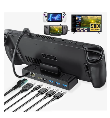Base Dock Station Suporte Para Steam Deck E Rog Ally