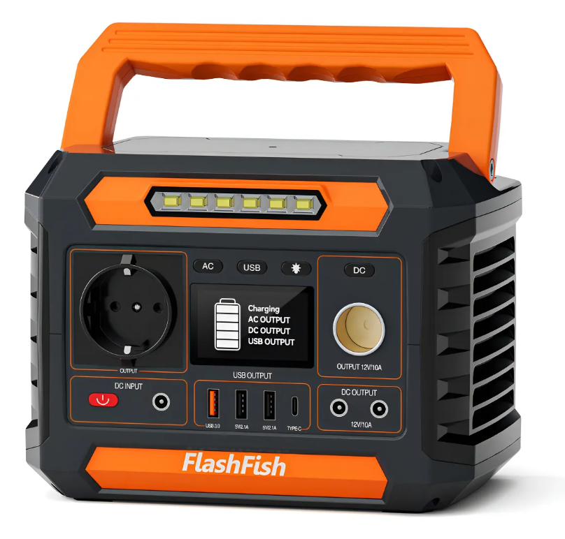 Estação de energia solar 200W | Gerador de energia portátil