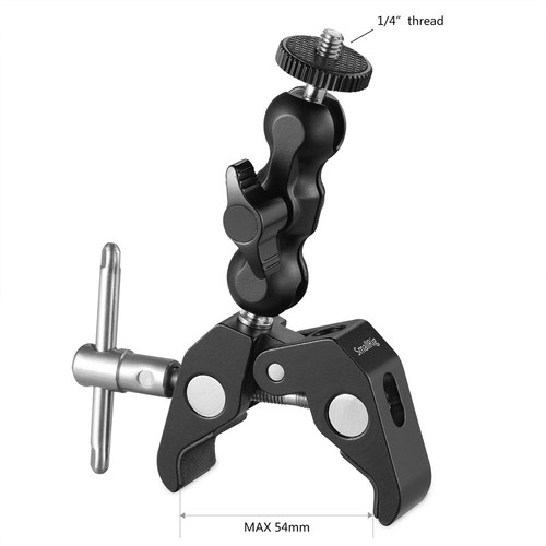 CRAB CLAMP SMALLRIG COM BRAÇO 3.5'' E BALLHEAD