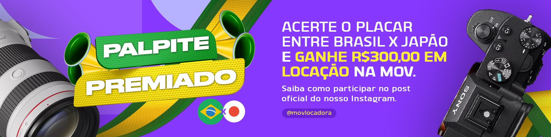 Bolão - Brasil x Japão