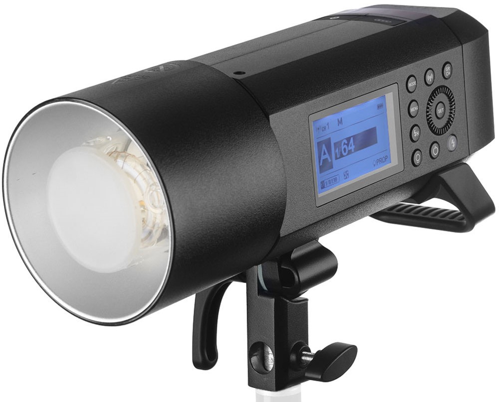 Flash Externo Godox AD400Pro TTL com Bateria e Carregador