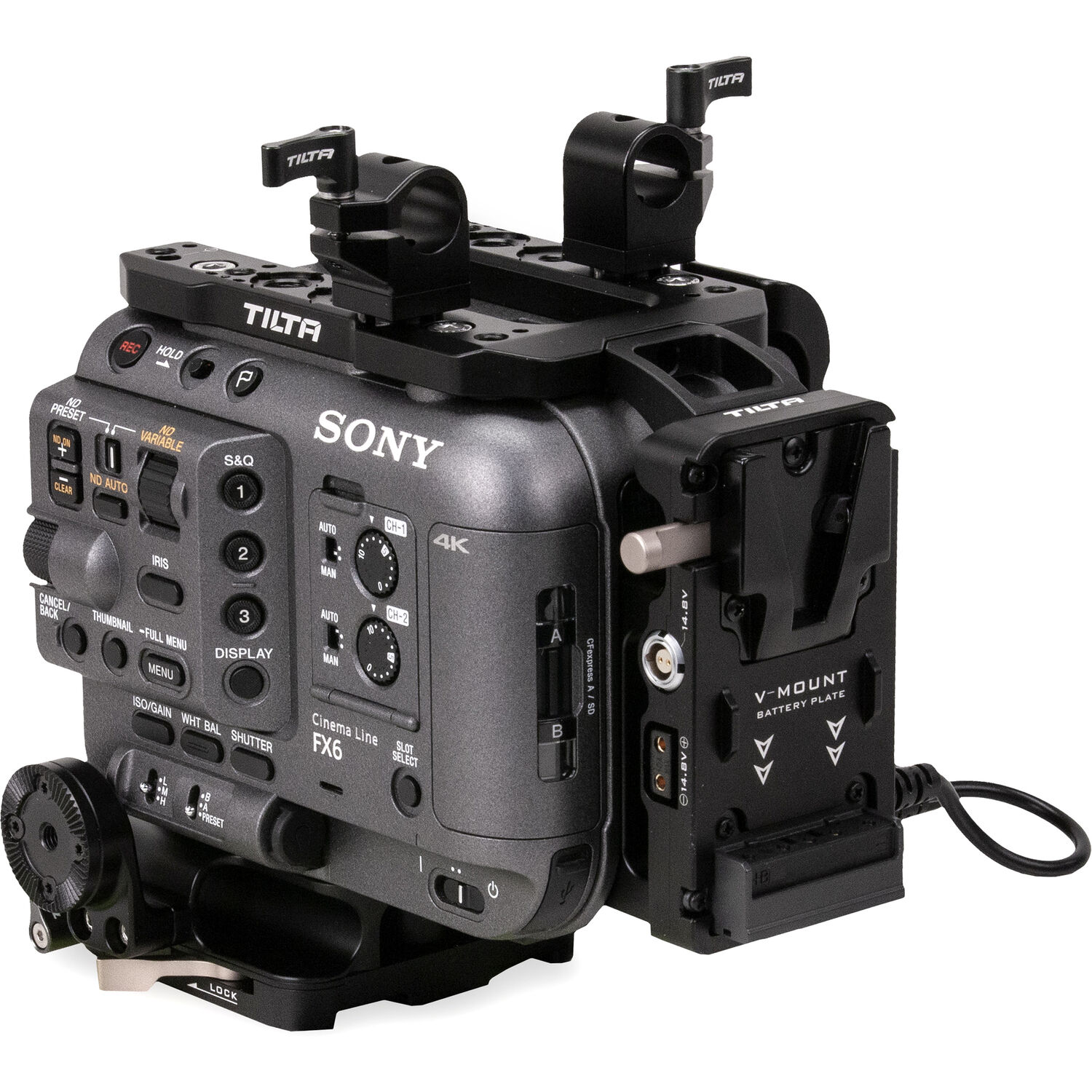 Câmera de Cinema Sony FX6 Full-Frame 4K 120p Corpo 02