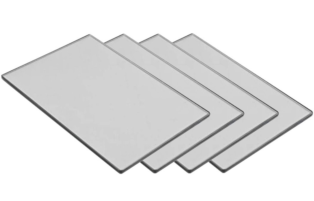 Kit 5 Filtros Tiffen 4 x 5.65" Black Pro-Mist 1/8, 1/4, 1/2, 1 e 2