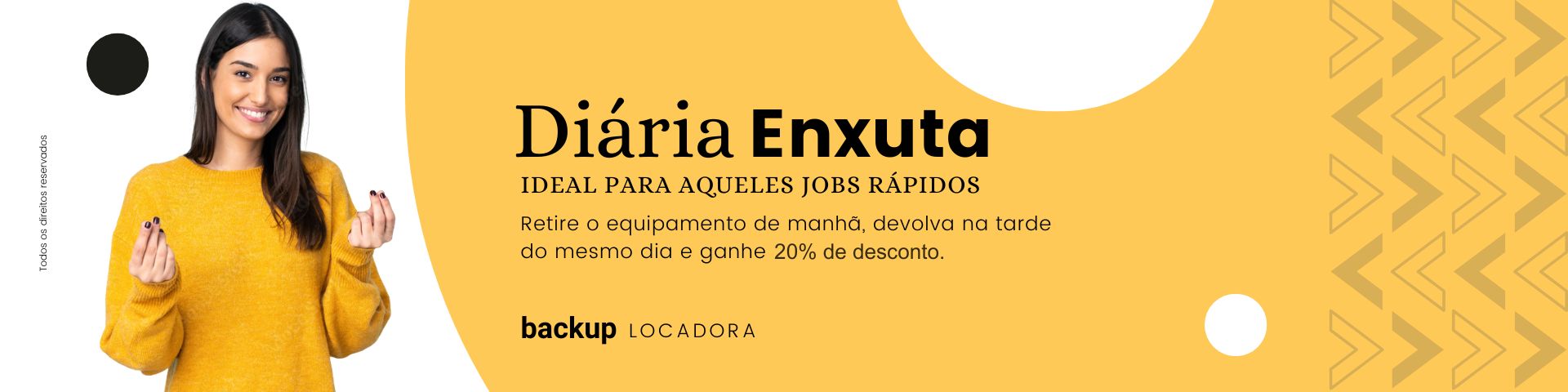 Diária enxuta
