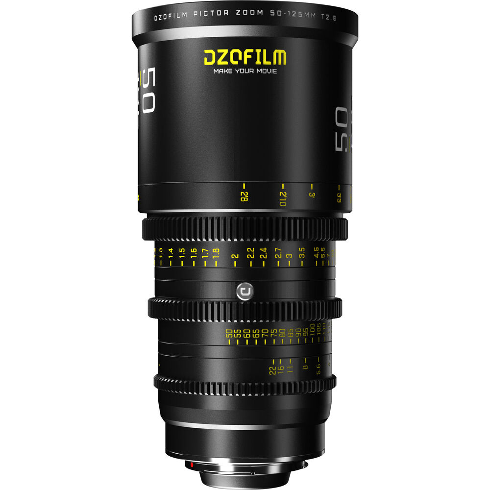 Lente DZOFilm Pictor Zoom Parfocal 50-125mm T2.8 Super35 (ARRI PL e EF-Mount)