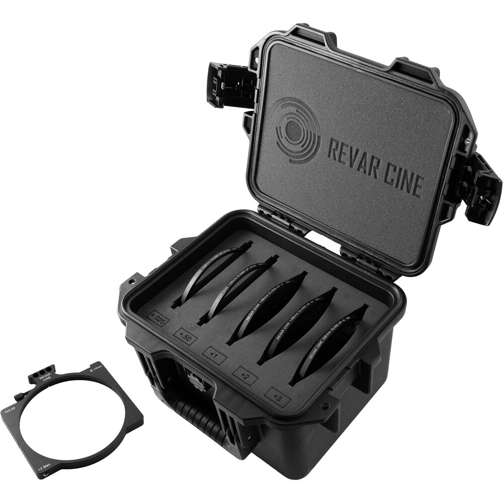 Conjunto Revar Cine de Filtros 138mm Close-Up de 5 Dioptrias com bandeja dupla 4 x 5,65"