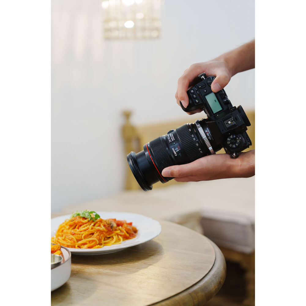 Adaptador Viltrox EF-L Pro de Lentes EF/EF-S em Câmera L-Mount