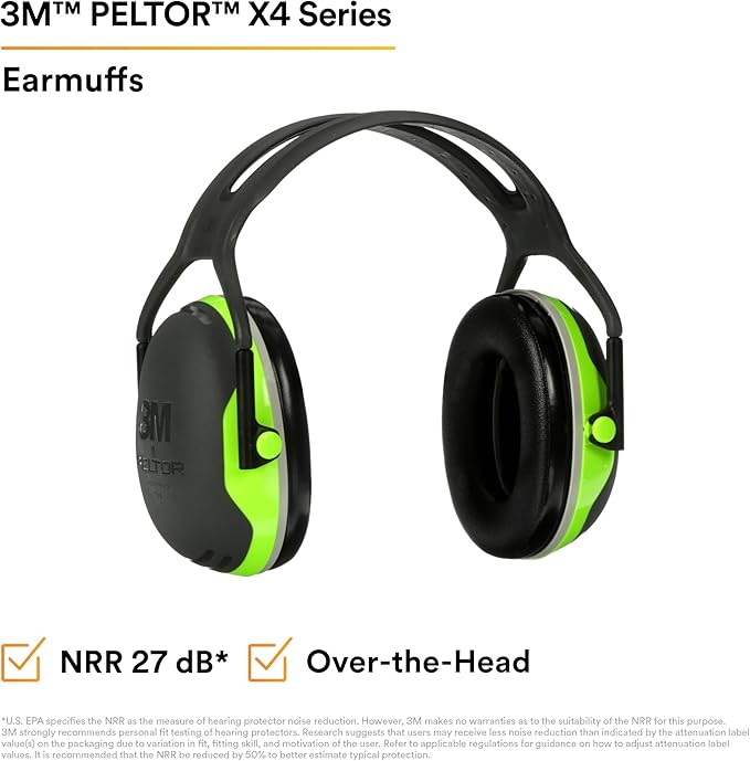 Protetor Auditivo 3M Peltor X4A 24dB 02