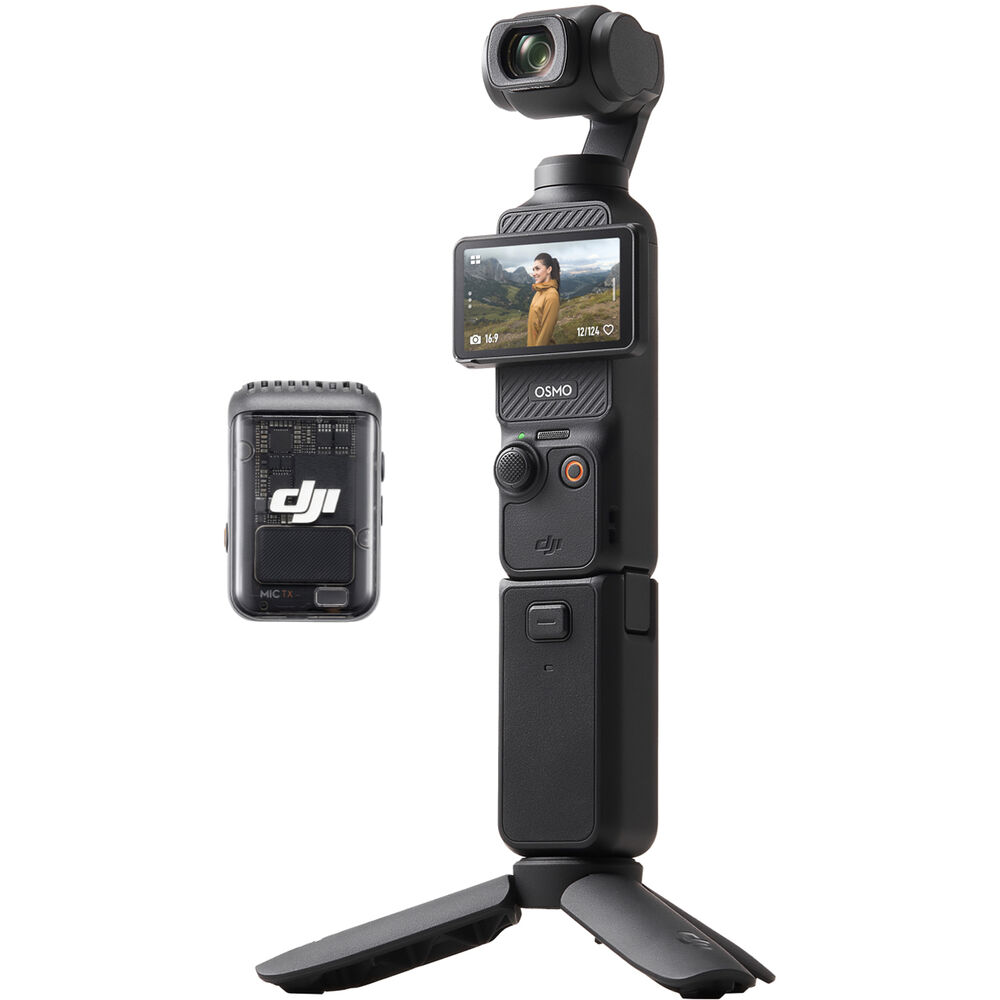 DJI Osmo Pocket 3 Combo Creator com Cartão de 128GB (s/n: 5WTZLCG0024PWK)