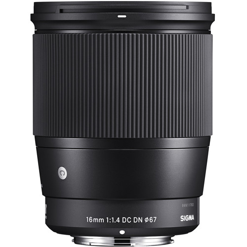 Lente Sigma 16mm f/1.4 DC DN Contemporary para Canon RF