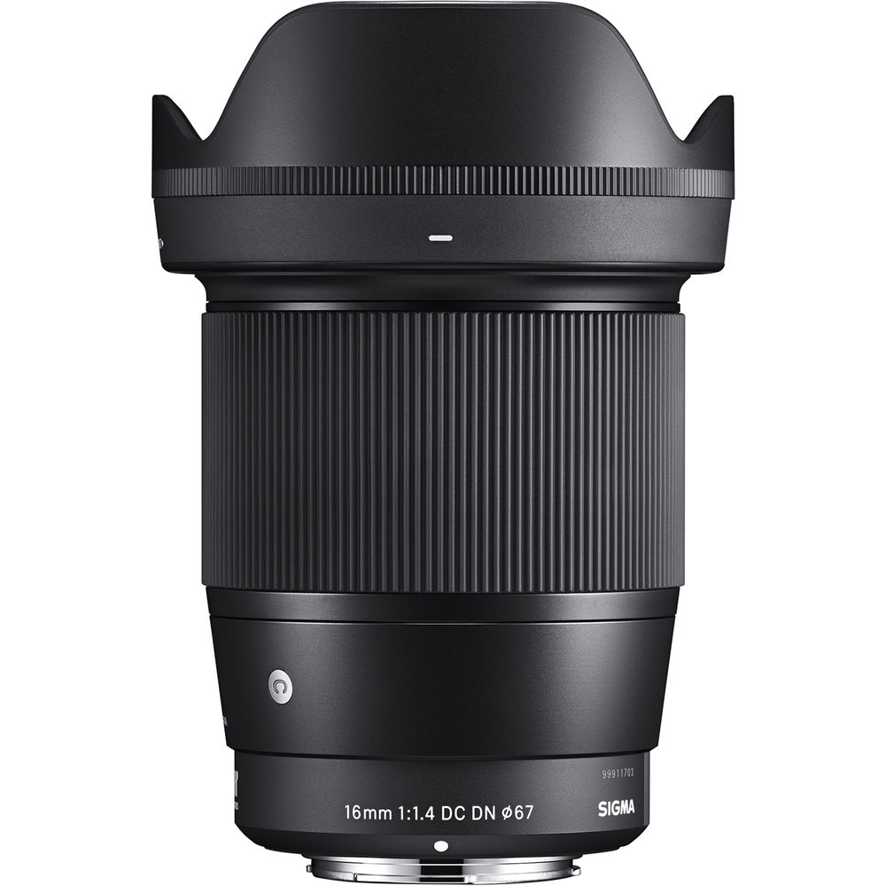 Lente Sigma 16mm f/1.4 DC DN Contemporary para Canon RF