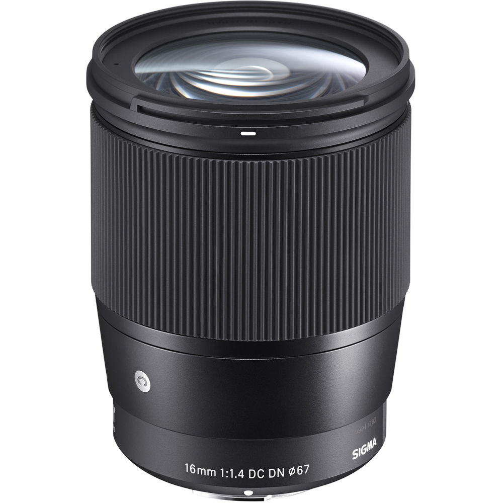 Lente Sigma 16mm f/1.4 DC DN Contemporary para Canon RF