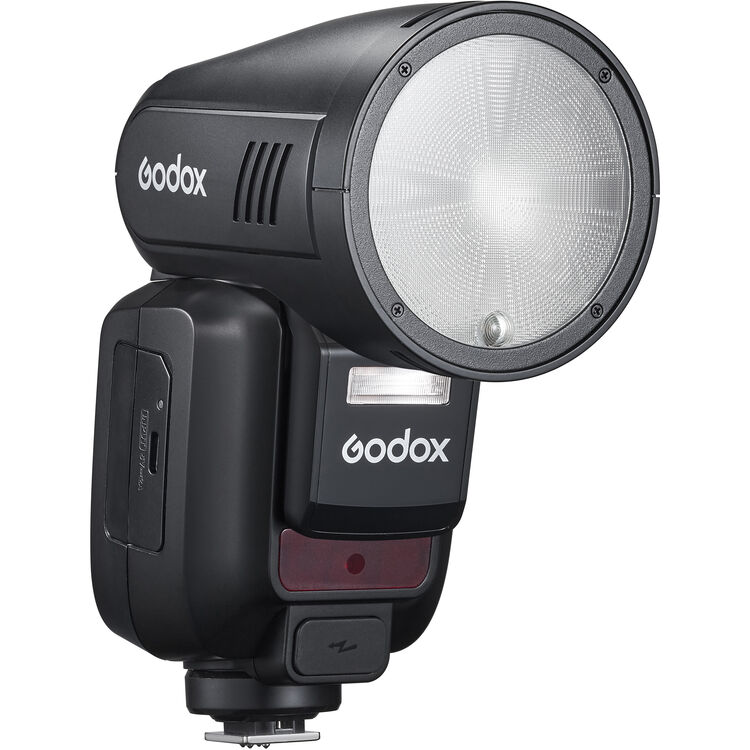 Flash à Bateria Godox V100 C para Câmeras Canon 01