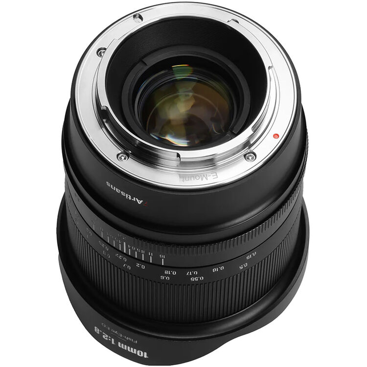 Lente 7Artisans 10mm f/2.8 Fisheye Mark II Lens para Sony E-Mount 04
