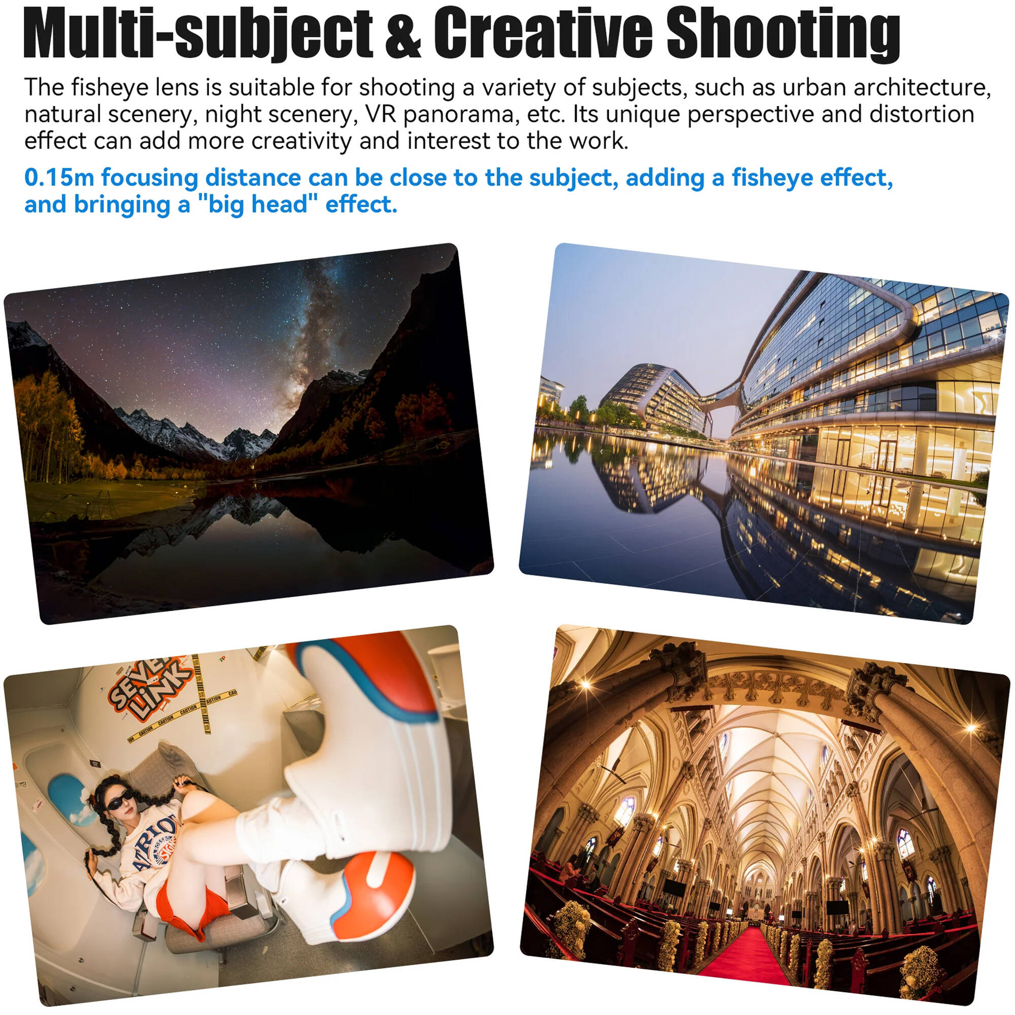 Lente 7Artisans 10mm f/2.8 Mark II Lens para Canon RF 14