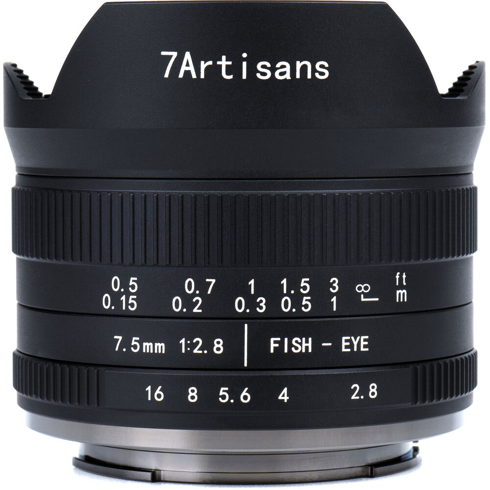 Lente 7Artisans 7.5mm f/2.8 II Fisheye para Sony E-Mount Lens 02