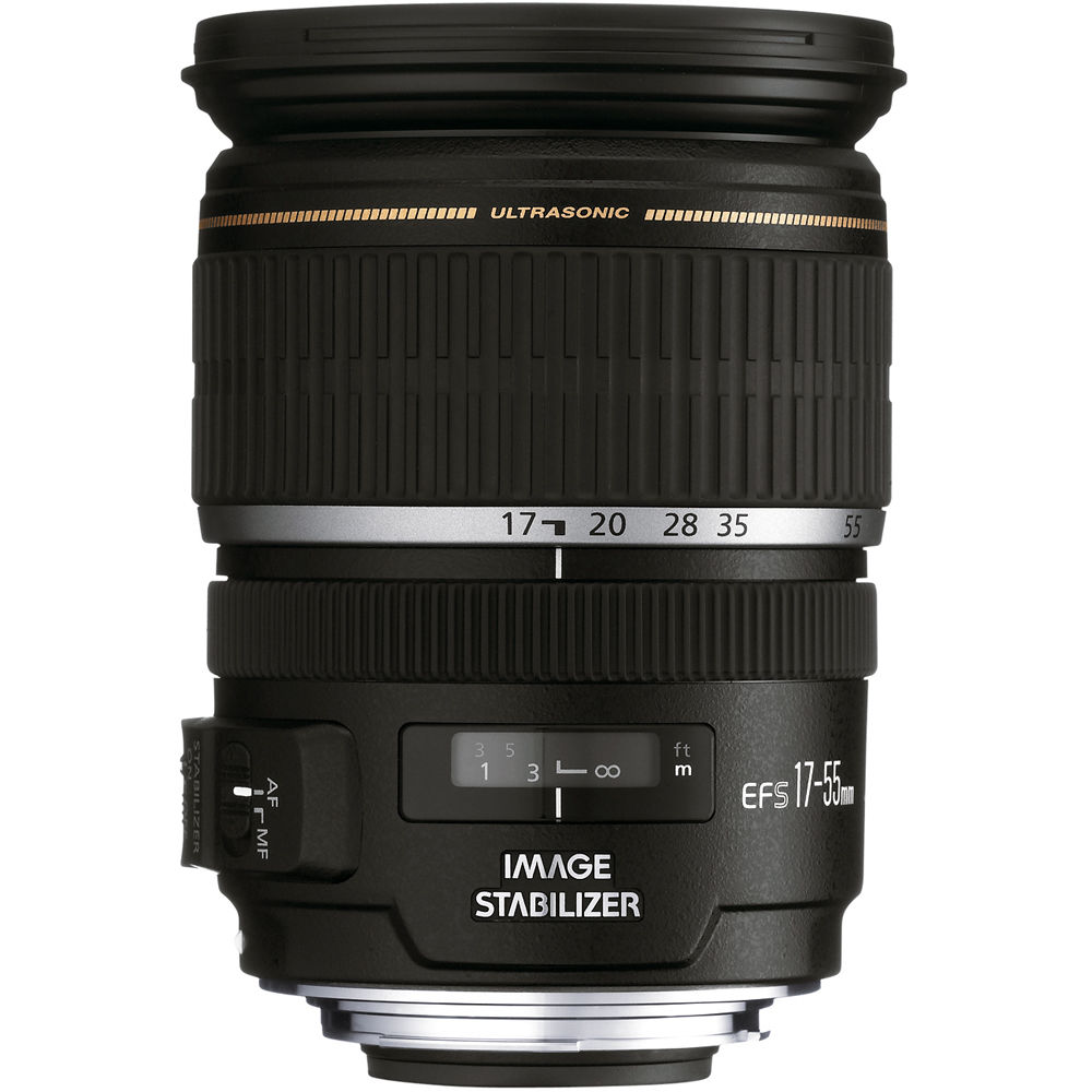 Lente Canon EF-S 17-55mm f/2.8 IS USM (s/n: 64000019)
