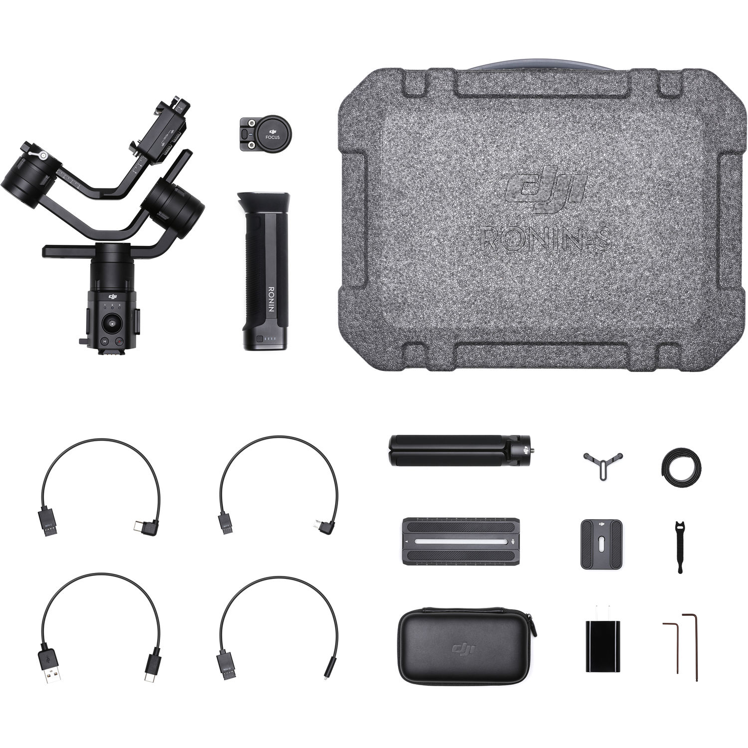 Estabilizador Eletrônico DJI RONIN-S até 3.6 Kg