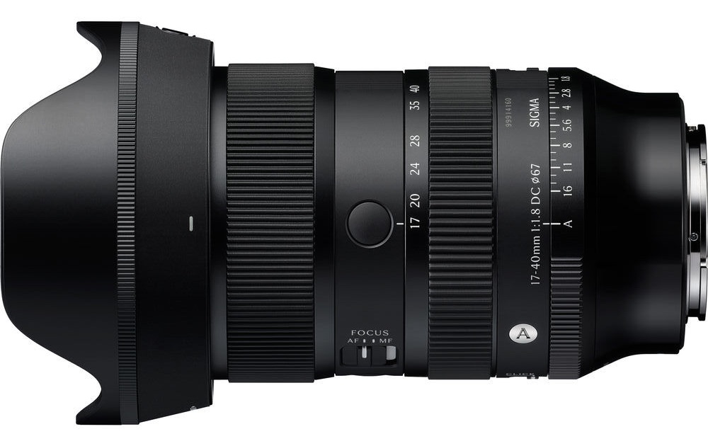 Lente Sigma 17-40mm f/1.8 DC ART para Sony E-Mount