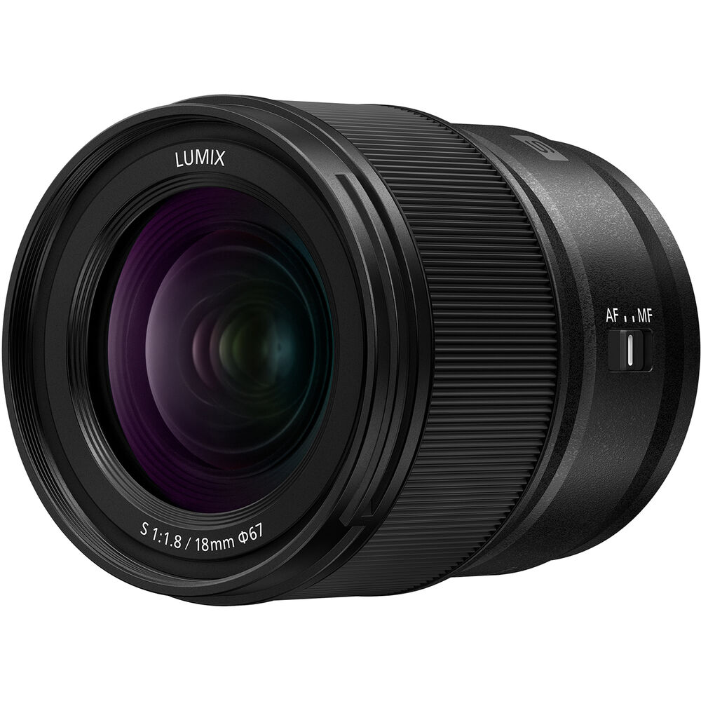 Lente Panasonic Lumix S 18mm f/1.8 Ultra Grande Angular L-Mount