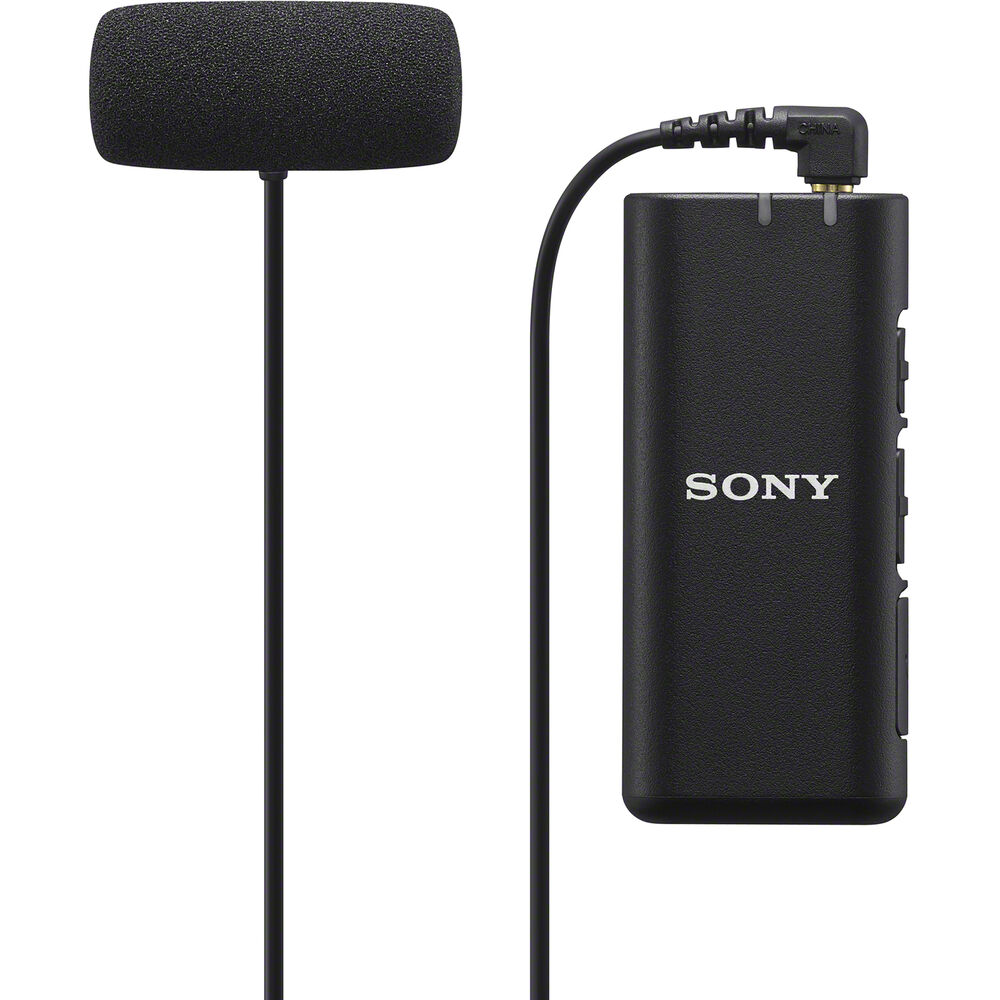 Sistema de Microfone sem Fio Sony ECM-W2BT com Lapela ECM-LV1 para Câmeras Sony