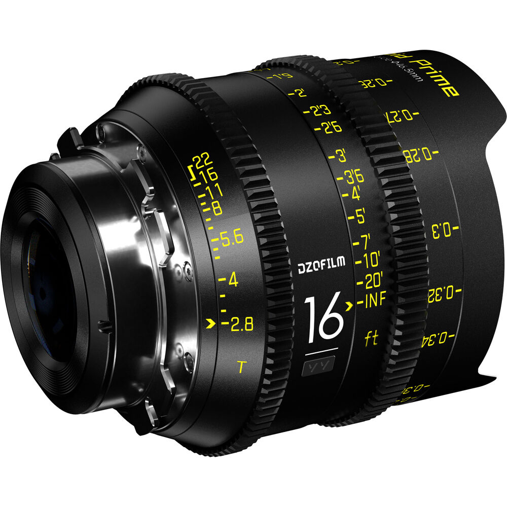 Lente Cine DZOFilm VESPID Prime 16mm T2.8 (ARRI PL / EF-Mount)