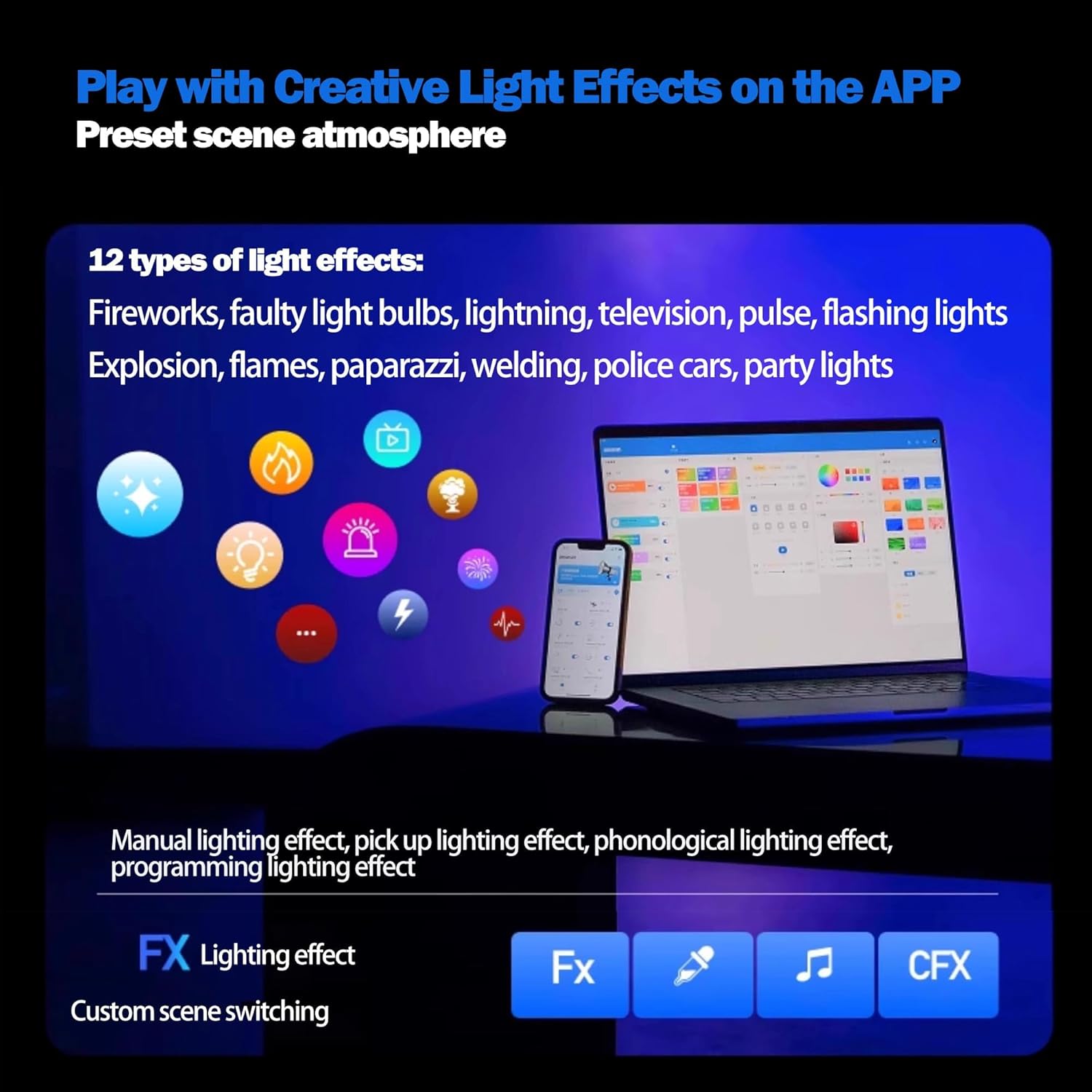 Painel de LED Amaran Pano 60c RGBWW com Fonte, Softbox e Grid 20