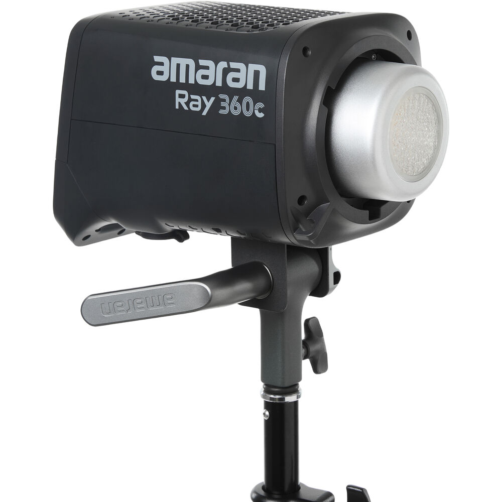 Kit LED Monolight Amaran Ray 360c RGB com Refletor e Tripé 08