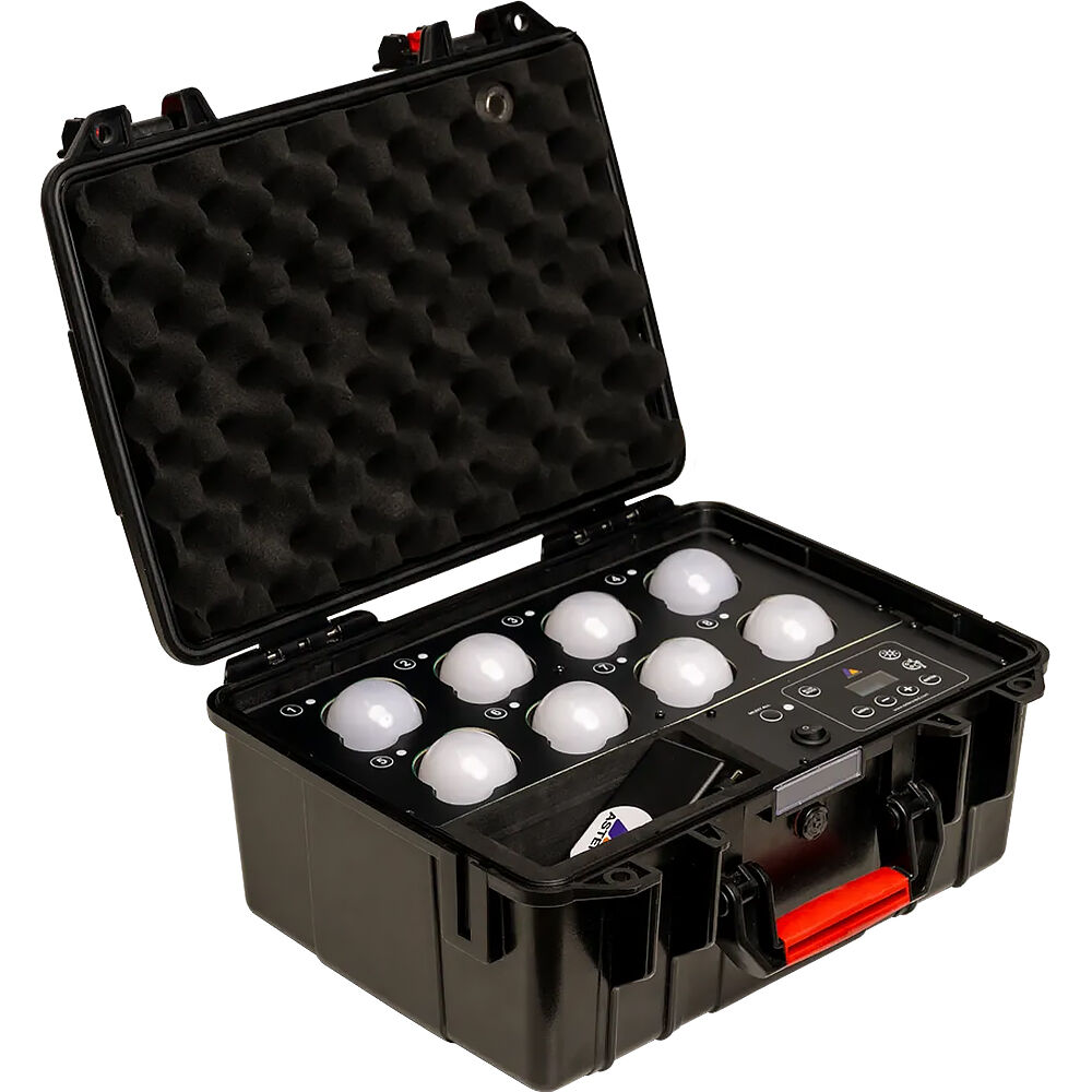 Lâmpadas de LED Astera LunaBulb com Maleta PrepCase (Kit com 8) 01