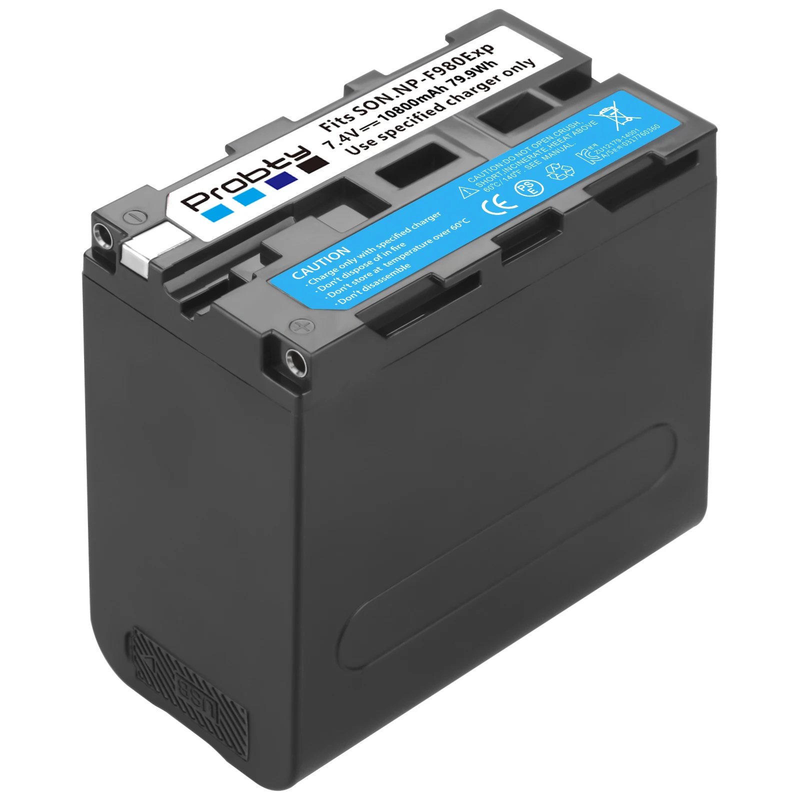 Bateria Probty NP-F980Exp USB-C 7.4V 10.800mAh 01