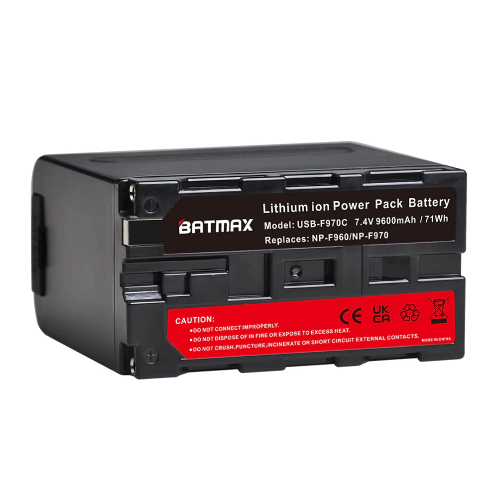 Bateria Batmax NP-F970 USB-C 7.4V 9.600mAh 03