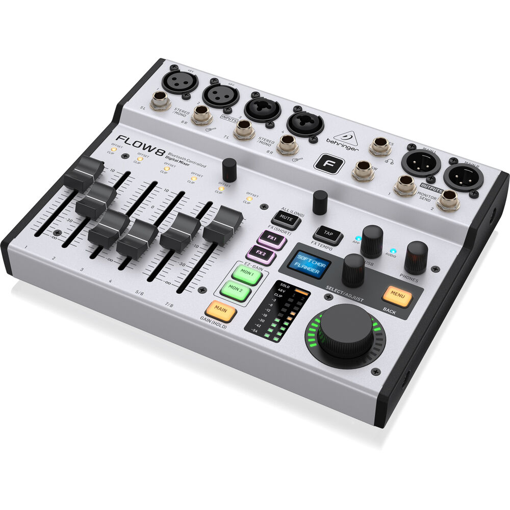 Mixer Digital Behringer FLOW 8 com Áudio e Controle via Bluetooth 04