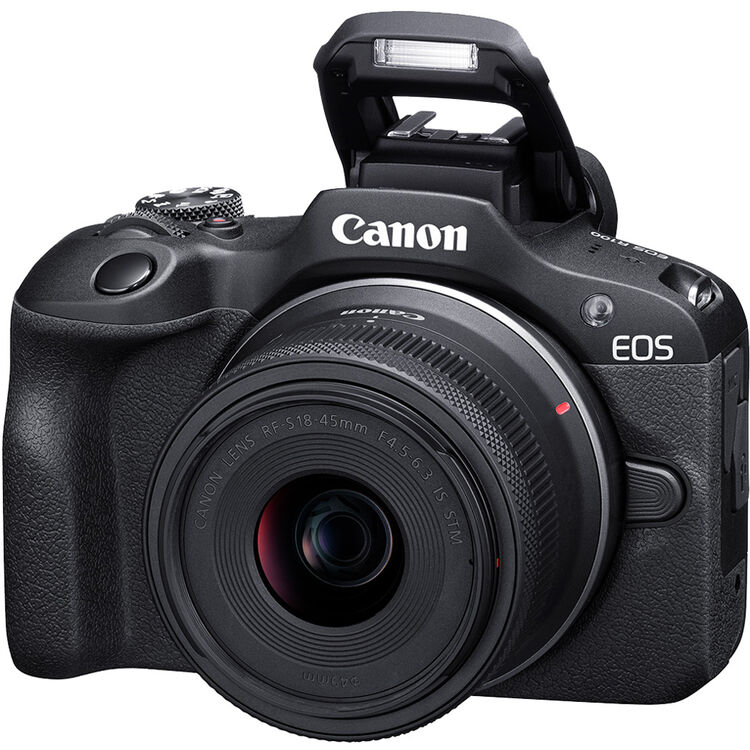 Câmera Mirrorless Canon EOS R100 Kit com Lente RF 18-45mm IS STM 05