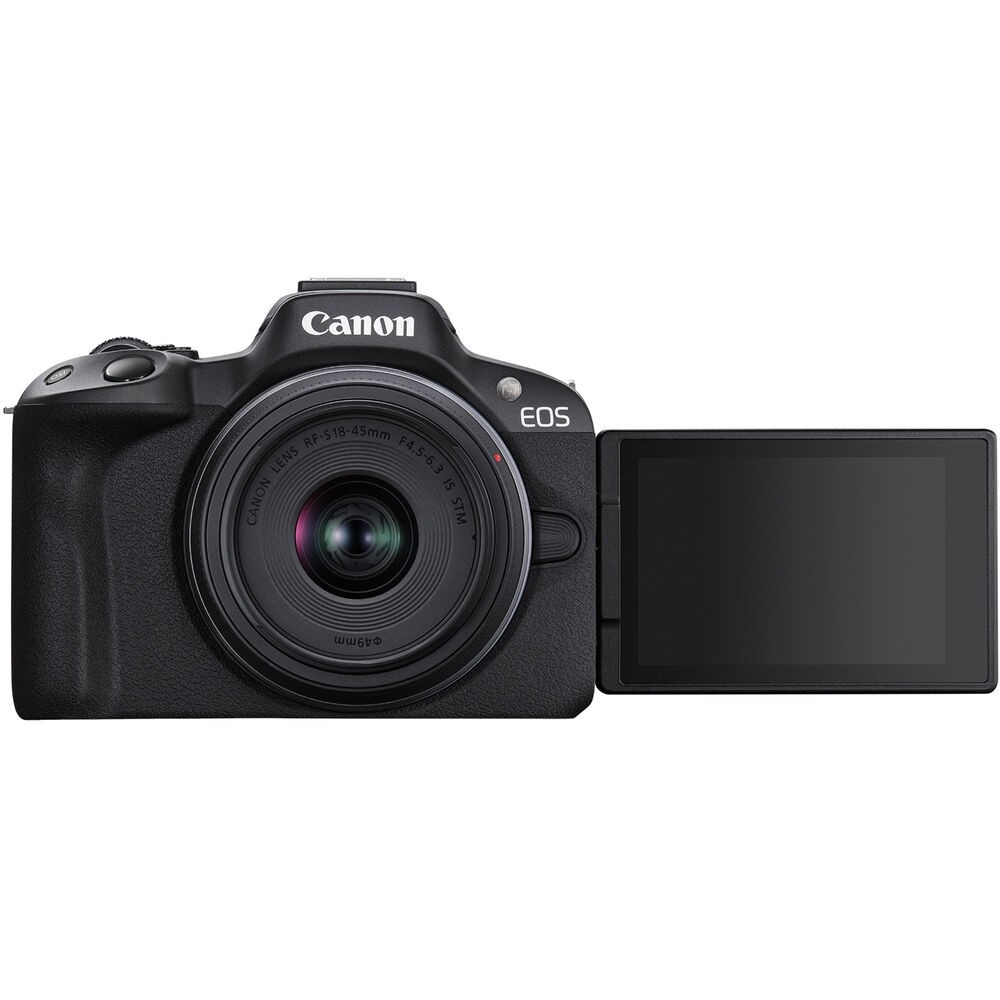 Câmera Mirrorless Canon EOS R50 Kit com Lente RF 18-45mm IS STM 02