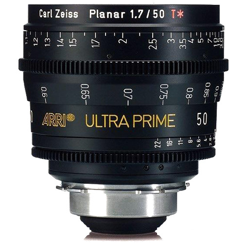 Lente ARRI Zeiss Ultra Prime 50mm T1.9 S35 Lens (PL-Mount) 01