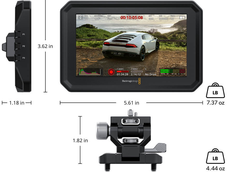 Kit Monitor Blackmagic Design PYXIS 03