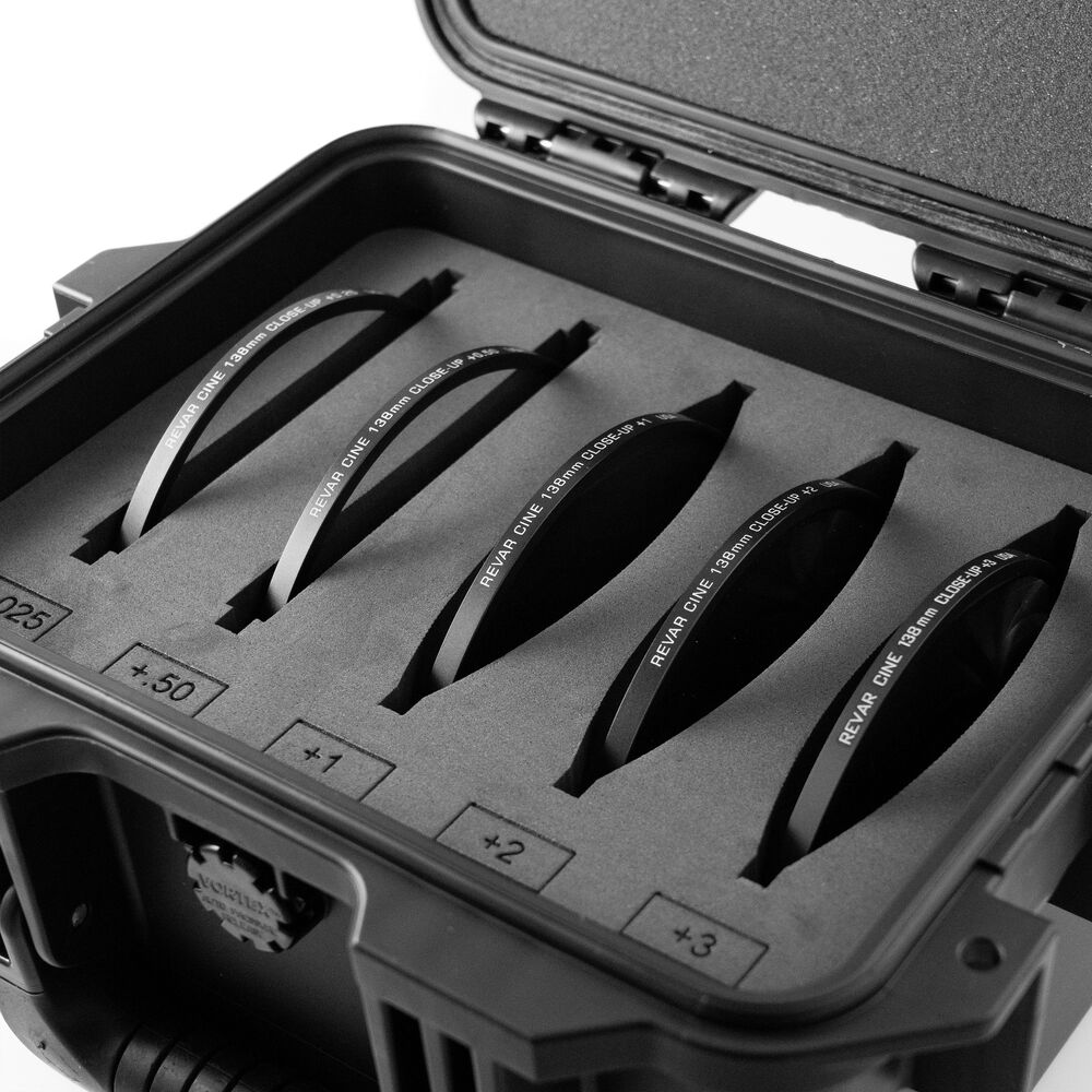 Conjunto Revar Cine de Filtros 138mm Close-Up de 5 Dioptrias com bandeja dupla 4 x 5,65"