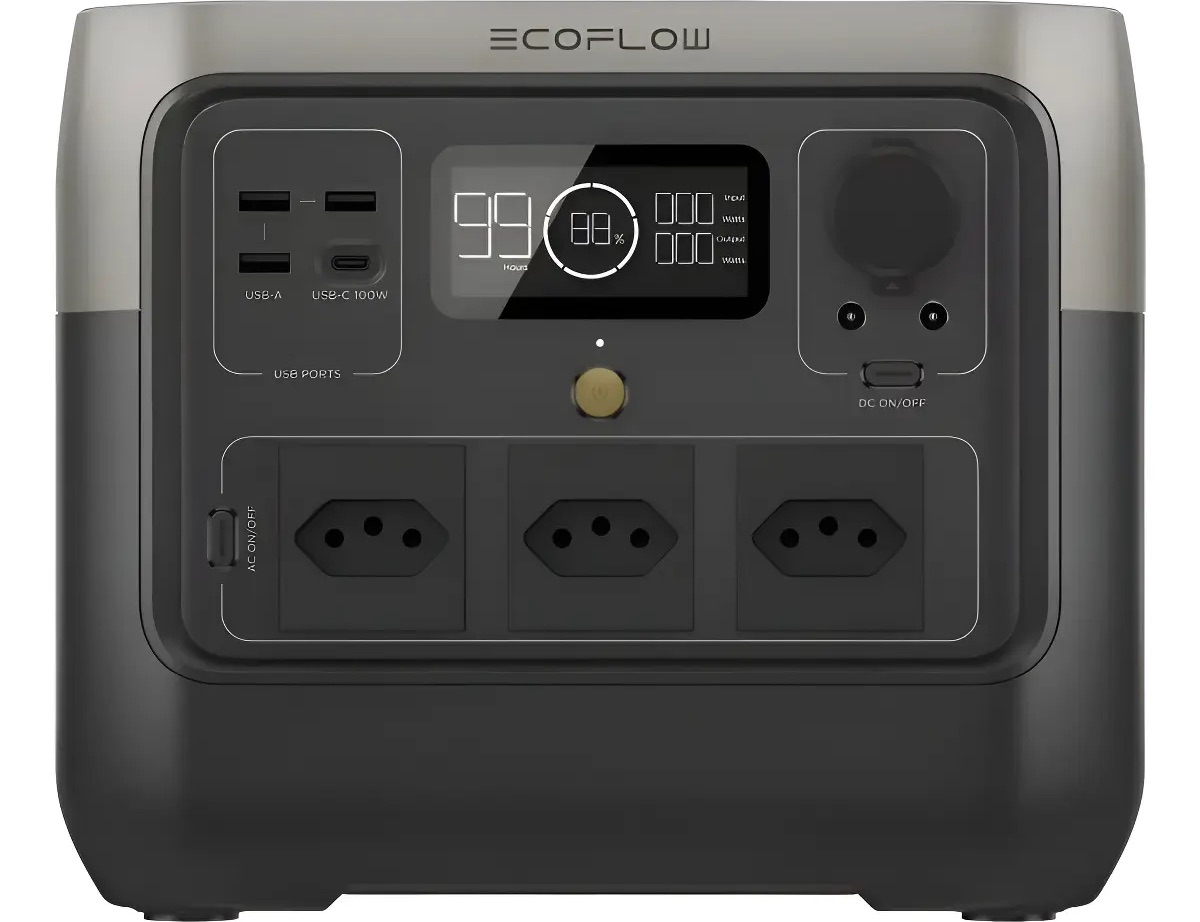 Estação de Energia Portátil EcoFlow RIVER 2 PRO (110V)