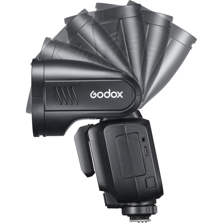 Flash à Bateria Godox V100 C para Câmeras Canon 12