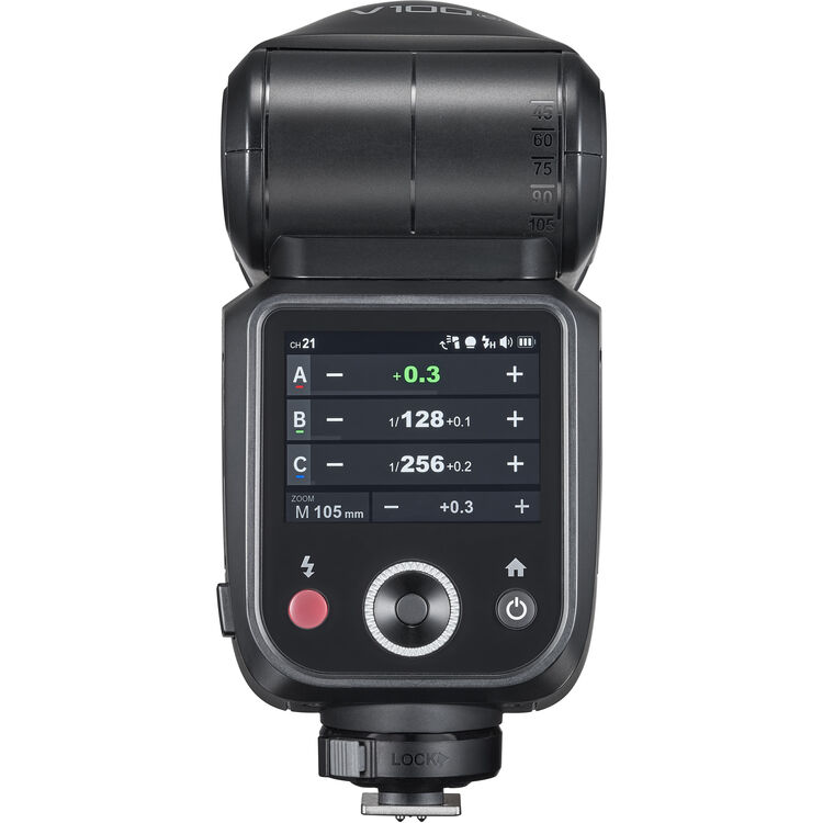 Flash à Bateria Godox V100 S para Câmeras Sony 08