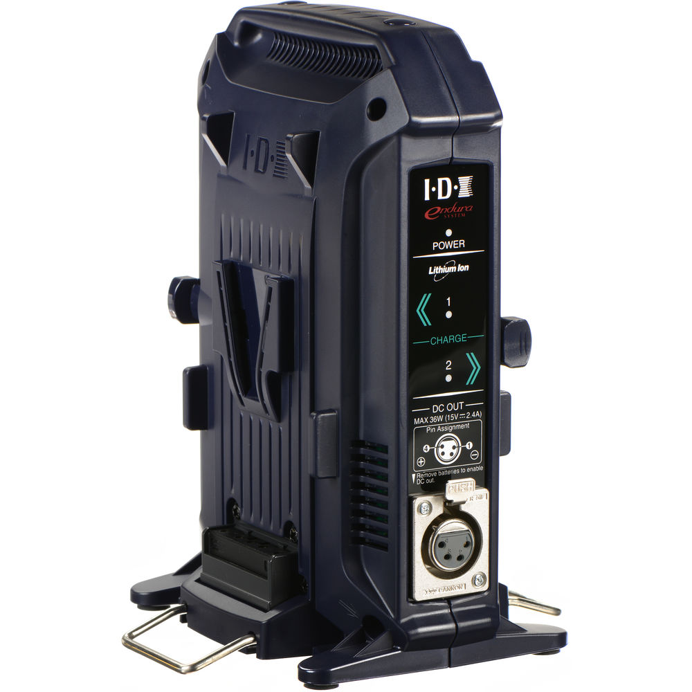 Carregador Duplo e Fonte de Alimentação V-Mount IDX VL-2X 01