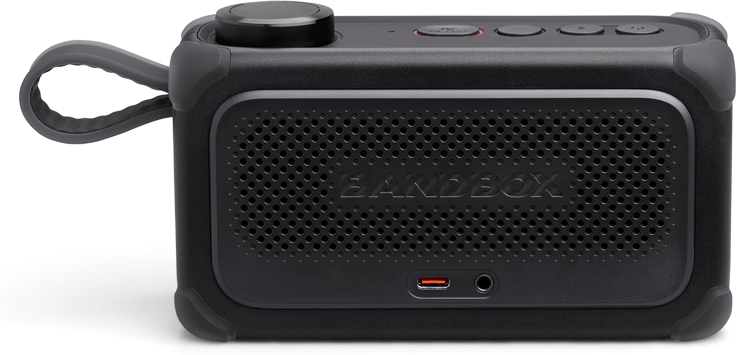 Amplificador e alto-falante JBL BandBox Solo de 18 W com tecnologia de IA 04